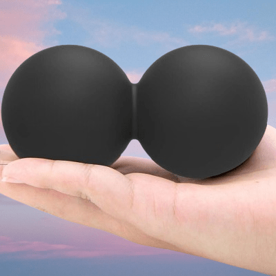 Boule de Massage - PeanutMassageBall™ - Noir - Bain Serein