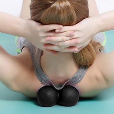 Boule de Massage - PeanutMassageBall™ - Noir - Bain Serein