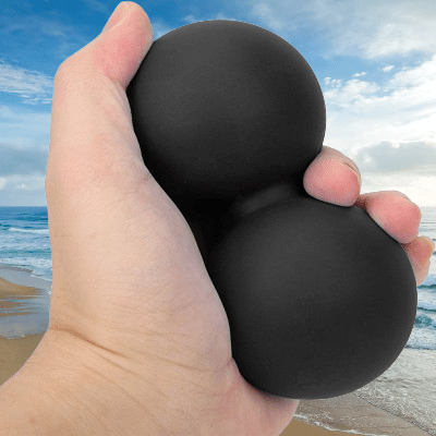 Boule de Massage - PeanutMassageBall™ - Noir - Bain Serein