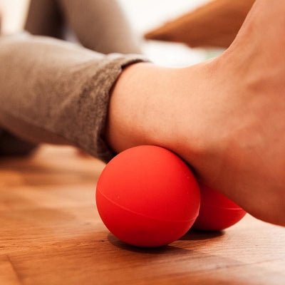 Boule de Massage - PeanutMassageBall™ - Rouge - Bain Serein