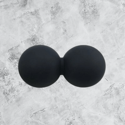 Boule de Massage - PeanutMassageBall™ - Noir - Bain Serein