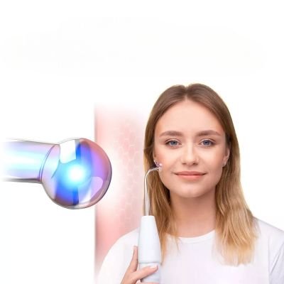 Appareil Massage Visage - ÉlectroSoin™ - Petite Pointe - Bain Serein